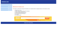 Tablet Screenshot of monexo.com